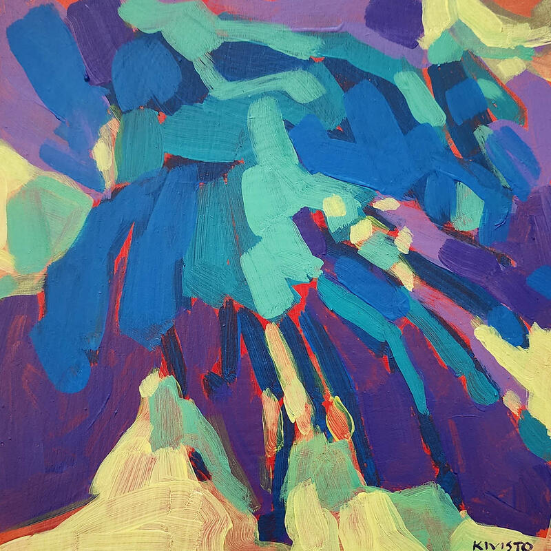Painting Wild Frequency by Kivisto Jamie | Painting