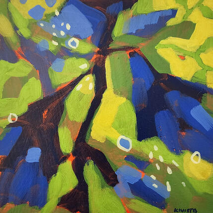 Painting Flora Fever by Kivisto Jamie | Painting