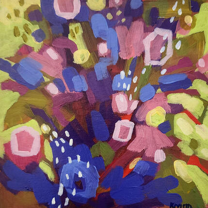 Painting Tangled Up in Bloom by Kivisto Jamie | Painting