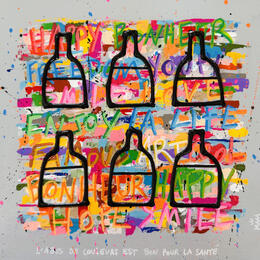Painting Abus coloré  by Mam | Painting