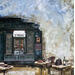 Peinture Le café de Li'île par Romanelli Karine | Tableau Figuratif Acrylique Collage