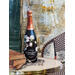 Peinture Le café de Li'île par Romanelli Karine | Tableau Figuratif Acrylique Collage