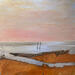 Painting Nocturne by Mahieu Bertrand | Painting Figurative Landscapes Metal