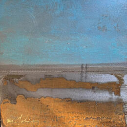 Peinture À la plage  par Mahieu Bertrand | Tableau