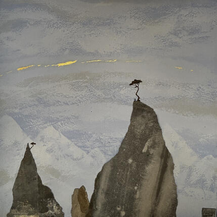 Painting Freedom by Lemonnier | Painting Subject matter Acrylic, Zinc Landscapes