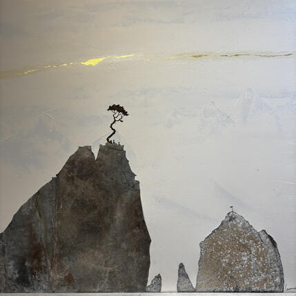 Painting Sederidigezh by Lemonnier | Painting Subject matter Acrylic, Zinc Landscapes