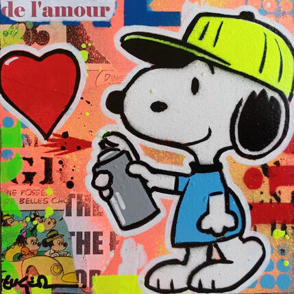 Gemälde De l'amour von Euger Philippe | Gemälde