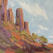 Painting Sedona Palette by Carrillo Cindy | Painting Figurative Landscapes Oil