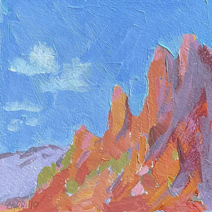 Peinture Top of the Summit par Carrillo Cindy  | Tableau