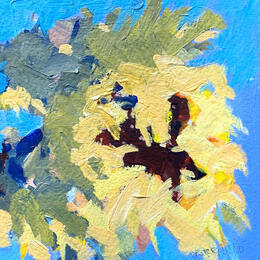 Painting In Full Sun by Carrillo Cindy  | Painting Impressionism Acrylic, Oil Landscapes