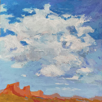 Painting Spectacular Morning by Carrillo Cindy  | Painting Figurative Oil Landscapes