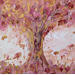 Painting Arbre de vie doré by Amblard Florence | Painting Impressionism Landscapes Nature Acrylic