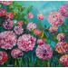 Painting Jolis hortensias by Amblard Florence | Painting Impressionism Landscapes Nature Acrylic