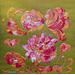Painting Fleurs ornementales by Amblard Florence | Painting Impressionism Landscapes Nature Acrylic
