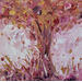 Painting Arbre de vie flamboyant by Amblard Florence | Painting Impressionism Landscapes Nature Acrylic