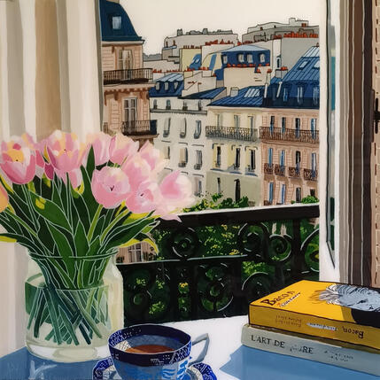 Painting L'art de quoi? Susurra Francis by Auriol Philippe | Painting Figurative Acrylic, Plexiglass, Posca Still-life, Urban