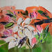 Painting Sedona Spring by Lunetskaya Elena | Painting Figurative Nature Minimalist Oil