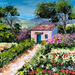Peinture Cabanon provençal. par Rey Ewa | Tableau Figuratif Paysages Acrylique