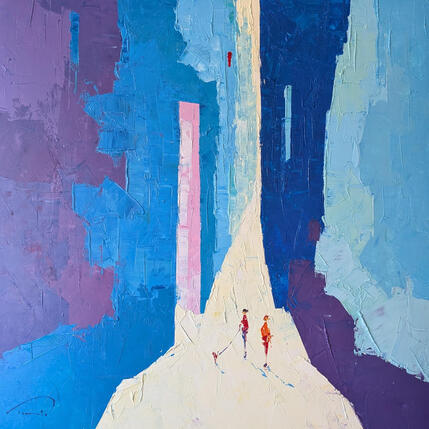 Painting Òu vas-tu ? by Tomàs | Painting