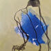Painting Vert printemps by Chaperon Martine | Painting Figurative Nude Acrylic