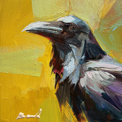 Painting In Good Company by Bond Tetiana | Painting