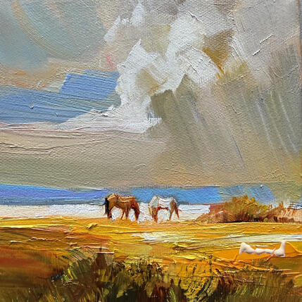 Painting The Secret of Summer Air by Bond Tetiana | Painting