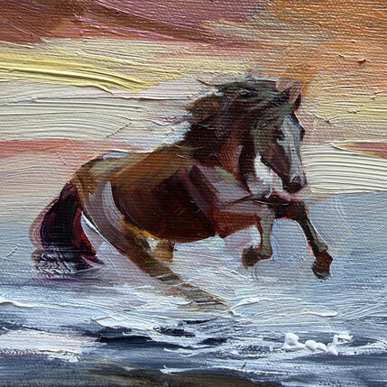 Painting The Keeper of Light by Bond Tetiana | Painting