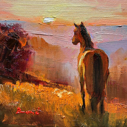 Painting Weightless Radiance by Bond Tetiana | Painting