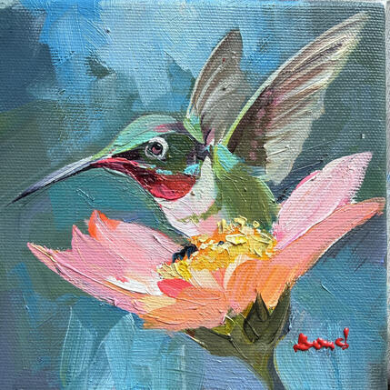 Painting Suspended Harmony by Bond Tetiana | Painting