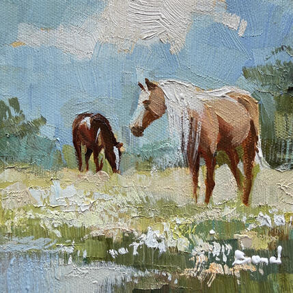 Painting The Art of Stillness by Bond Tetiana | Painting