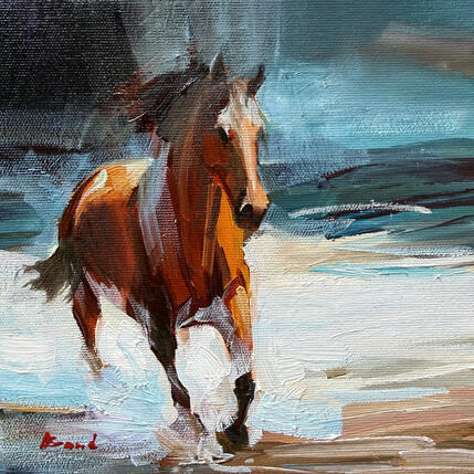 Painting Ember of the Sky by Bond Tetiana | Painting