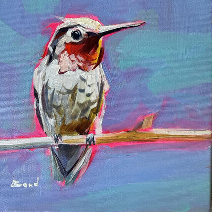 Painting Held by Light by Bond Tetiana | Painting