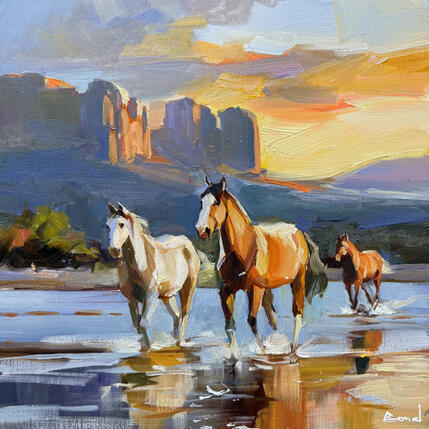 Painting Wild Grace by Bond Tetiana | Painting