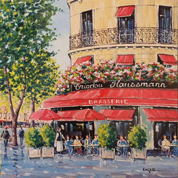 Pintura TERRASSE BOULEVARD HAUSSMANN por Euger | Pintura