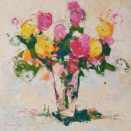 Painting C'est merveilleux by Tomàs | Painting