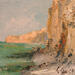 Painting Les falaises by Sannier Daniel | Painting Impressionism Landscapes Oil