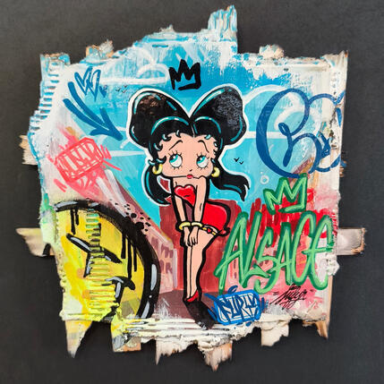Painting Betty Boop Alsace  by Sufyr | Painting