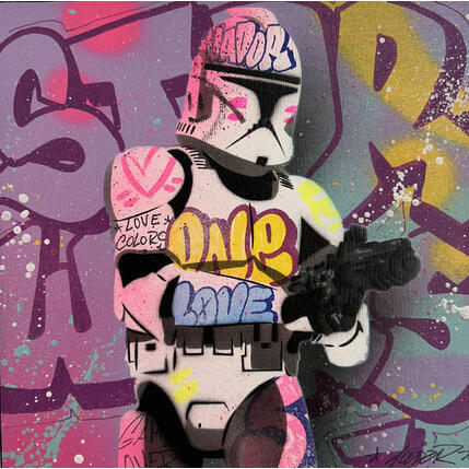 Pintura Clone 76 por Lemoine Mael | Pintura  Iconos pop