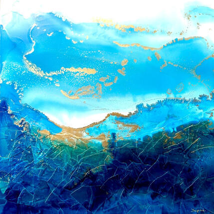 Peinture 3075 Poésie Marine par Depaire Silvia | Tableau
