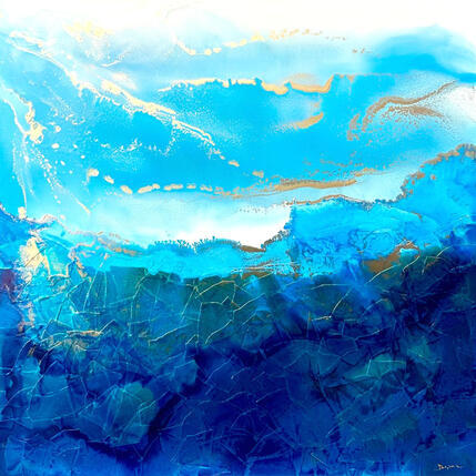 Peinture 3081 Poésie Marine par Depaire Silvia | Tableau