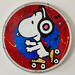 Skulptur CAT3 Balade en rollers von Marie G. | Skulptur Pop-Art Pop-Ikonen Acryl Posca