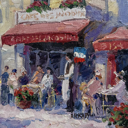 Peinture Le Café des Jacobins par Arkady | Tableau