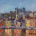Peinture La lumière du Vieux-Lyon par Arkady | Tableau Figuratif Huile