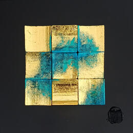 Painting Ducca by Bauquel Véronique | Painting Abstract Minimalist, Pop icons