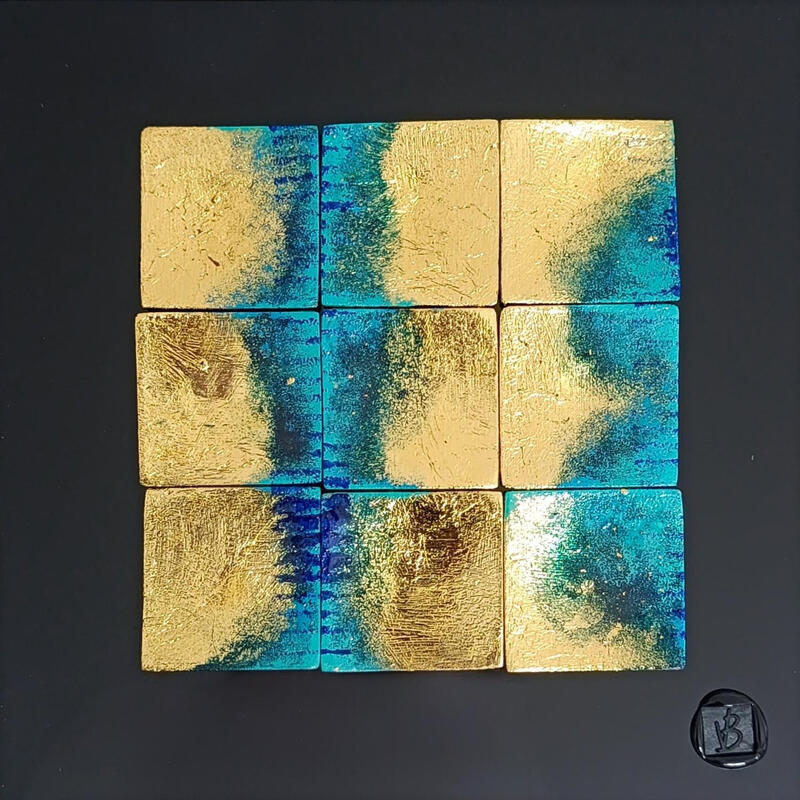 Painting Dolan by Bauquel Véronique | Painting Abstract Minimalist