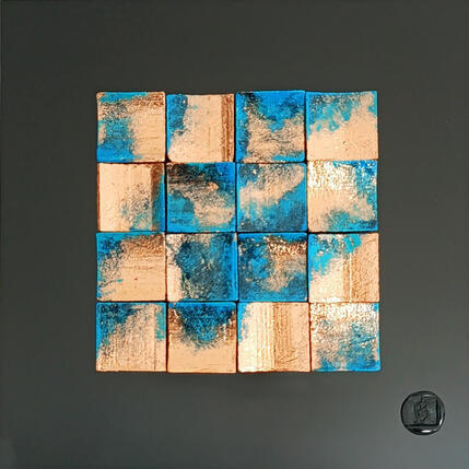 Peinture Romero par Bauquel Véronique | Tableau Abstrait Minimaliste