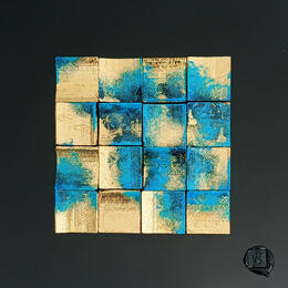 Painting Salsaa by Bauquel Véronique | Painting Abstract Minimalist