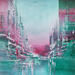 Painting Emeraude profond by Levesque Emmanuelle | Painting Oil