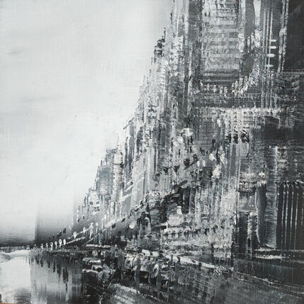 Peinture Black sensation par Levesque Emmanuelle | Tableau