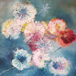 Painting Collerettes blanches by Levesque Emmanuelle | Painting